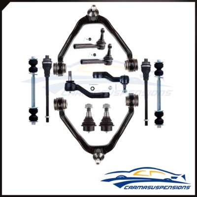 12x Complete Front Upper Lower Suspension Kit for 1999-2006 Chevrolet Silverado-image