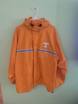 Vintage 2000’s Tennessee Volunteers Adidas Orange Full Zip Wind Jacket Large-image
