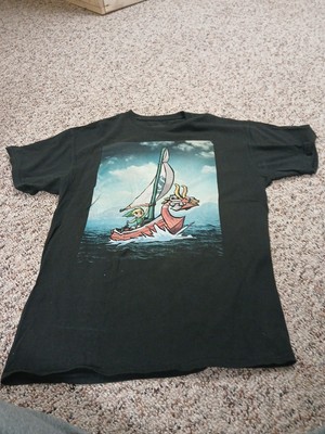 Legend Of Zelda Wind Waker Graphic Shirt Size L Black-image