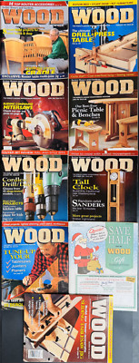 Wood Magazine * Complete 1996 Yearly Run * Issues 85-93 * Better Homes & Gardens-image