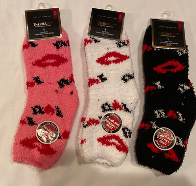 Womens Thermax Cozy 3-pair Socks Size 9-11 NWT-image