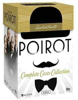 Agatha Christie's Poirot: Complete Cases Collection DVD 33-Disc Box Set-image
