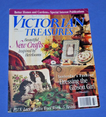 Better Homes & Gardens VICTORIAN TREASURES Magazine (1996 PB) FAST Free US Ship-image