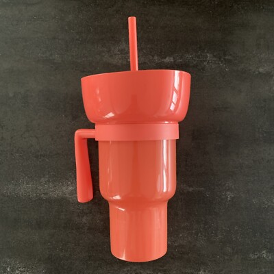 Mainstays Stadium Tumbler 32 fl oz Color Changing Cup - Red-image