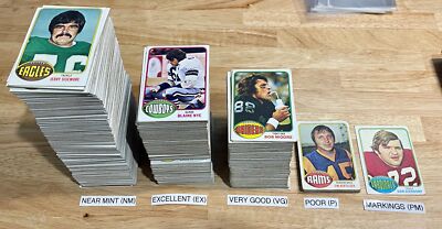 1976 Topps Football Cards 101-200 (P-NM) - You Pick - Complete Your Set-image
