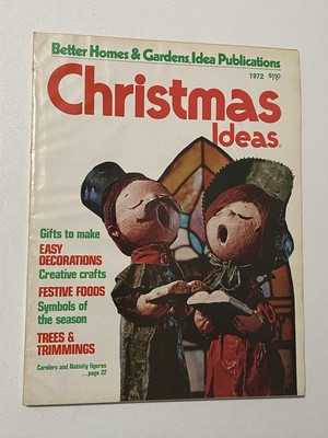 1972 Better Homes & Gardens Crafts & Decorations Christmas Ideas-image