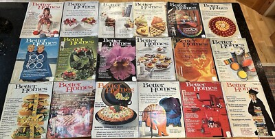 Lot Of 18 Better Homes & Garden Magazines Early 1970’s-image