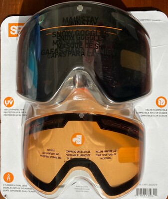 Spy+ Mainstay Snowboard Goggle HAPPY GREY RED SPECTRA LENS-image