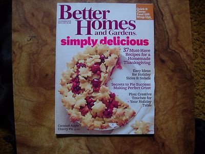 Better Homes & Gardens Magazine November 2012-image