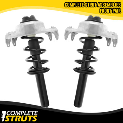 2009-2016 Audi A4 Quattro Front Quick Complete Strut Assemblies Pair-image