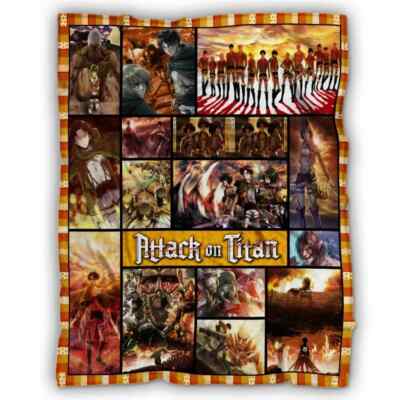 AO Titan Blanket, Soft Cozy Fleece Throw, Sherpa Fleece Blanket-image