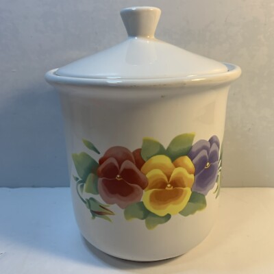 Jay Corning Corelle: SUMMER BLUSH Pansies: 7.5