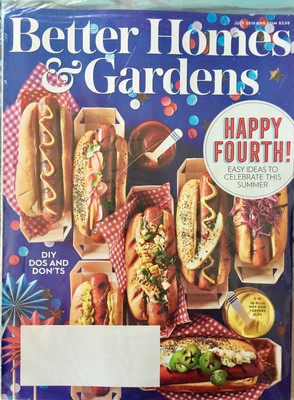 Better Homes & Gardens Magazine New July 2019Happy Fourth!-image