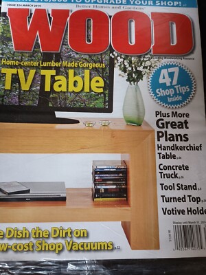 Better Homes & Gardens Wood Magazine Issue 224 March 2014 E4-image
