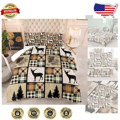 Camo American Flag Twin Bedding Set - Soft Microfiber Comforter for Kids-image