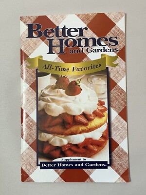 Better Homes and Gardens All-Time Favorites / Free US Shipping / 2003 Pamphlet-image