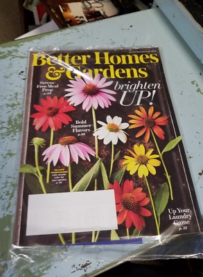 Better Homes & Gardens Magazine Brighten Up! Stress-free Meal Prep August 2018-image