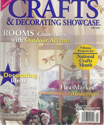 BETTER HOMES & GARDENS CRAFTS & DECORATING SHOWCASE MAGAZINE MAY ©2000-image