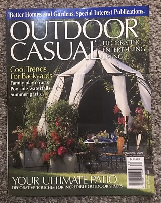 Vintage 2000 Better Homes & Gardens Magazine Outdoor Casual-image