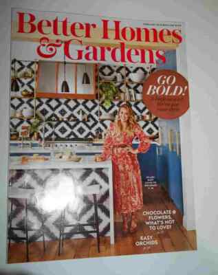 Better Homes & Gardens February 2018, Back Issue-image