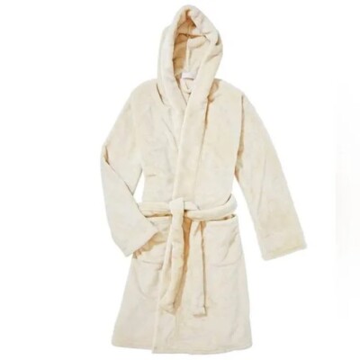 Summer & Rose Cozy Bath Robe L/XL NEW Taupe Dreamy Soft Comfortable FabFitFun-image