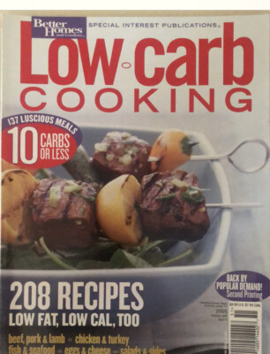 LOW- CARB COOKING Magazine 2005 Better Homes & Gardens Special Interest-image