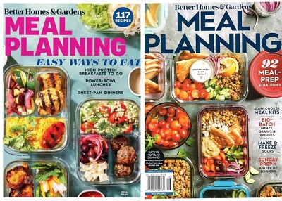 Meal Planning- Better Homes & Gardens Magazine Set Of 2- BRAND NEW-image