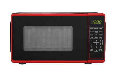 0.7 Cu Ft Countertop Microwave Oven, 700 Watts, White-image