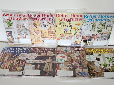 8 Better Homes & Gardens Magazine Lot 2020 2021 Summer Recipes 7 NIP FREE SHIP-image