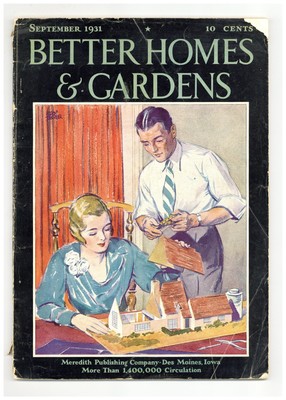 Better Homes & Gardens Magazine Vol. 10 #1 FR/GD 1.5 1931 Low Grade-image
