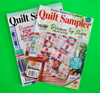 Quilt Sampler Magazine 2019 Better Homes & Gardens Spring/Summer & Fall/Winter-image