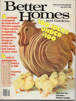 1978 :: Better Homes & Gardens :: July :: 100 Ideas Under $100 :: Vintage Ads-image