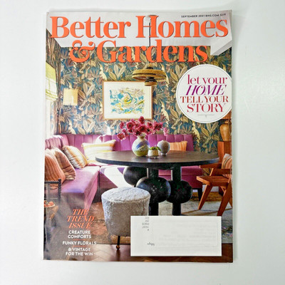 Better Homes & Gardens Magazine September 2021 Trend Issue Food Lifestyle-image