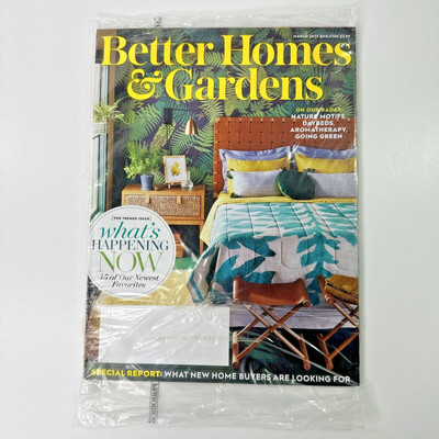 Better Homes & Gardens Magazine March 2020 Happening Now Issue Food Lifestyle-image