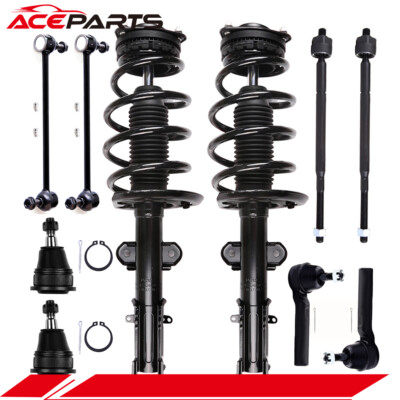 10X Front Complete Struts Sway Bar Tie Rod Kit For Chrysler Town & Country 08-16-image