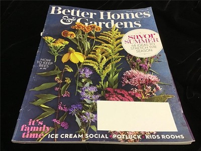 Better Homes and Gardens Magazine Aug 2019 Savor Summer 48 Ideas for the Season-image