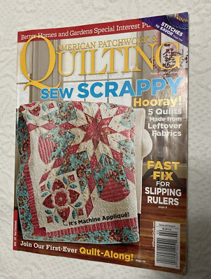 BHG American Patchwork and Quilting February 2014 Issue 126 Scrappy Quilts-image