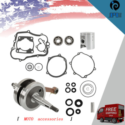 For Yamaha YZ85 2002-2018 Complete Engine Rebuild Kit Crank Gasket Piston✅-image
