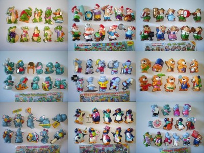 CHOOSE KINDER SURPRISE FIGURES COMPLETE SETS VINTAGE FIGURINES EGGS COLLECTIBLES-image