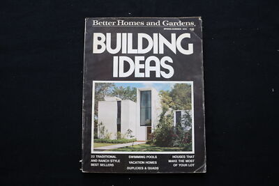 1973 SPRING BETTER HOMES AND GARDENS MAGAZINE - BUILDING IDEAS COVER - E 10149-image