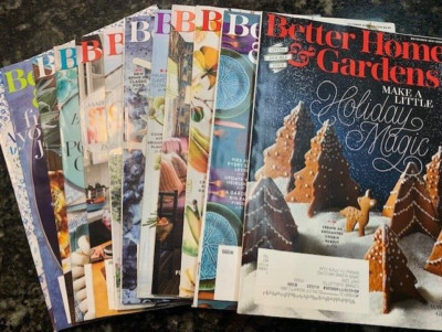 Better Homes & Gardens Magazine 12 issues entire year 2021-image