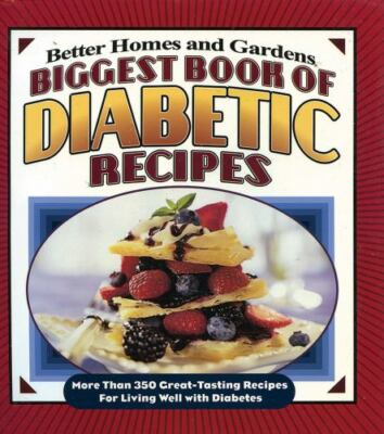 Biggest Book of Diabetic Recipe- 9780696225819, plastic co, Better Homes and Gar-image