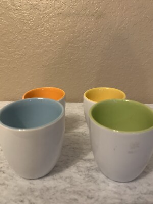 Pier 1 Imports Espresso/Saki/Tea Dip Cups set of 4-image