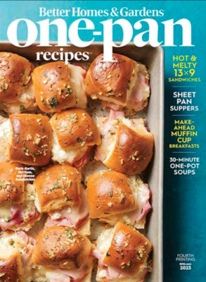 BETTER HOMES & GARDEN MAGAZINE | 2023 | ONE-PAN RECIPES-image