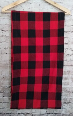 Red/Black Buffalo Plaid Table Runner 12.5