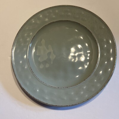 Pier 1 Imports MARTILLO-MIST LIGHT GREY Salad Lunch Plate 8 1/2