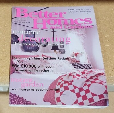 Better Homes And Gardens February 1999 Decorating-image