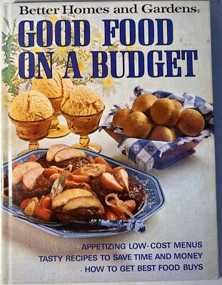 Better Homes and Gardens Good Food On A Budget - Hardcover Cookbook-image