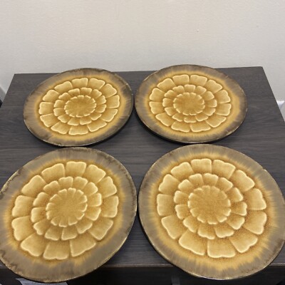 Pier 1 Imports Set of 4 Akita Luncheon/Salad/Dessert Plates 8