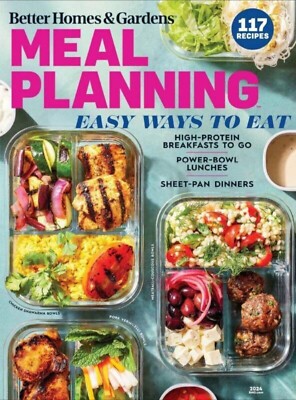 Meal Planning- Better Homes & Gardens Magazine- BRAND NEW-image